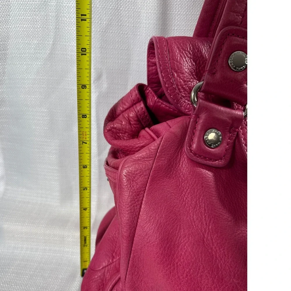 Vintage Marc by Marc Jacobs Dr Q Groovee Hot Pink Leather Satchel Handbag